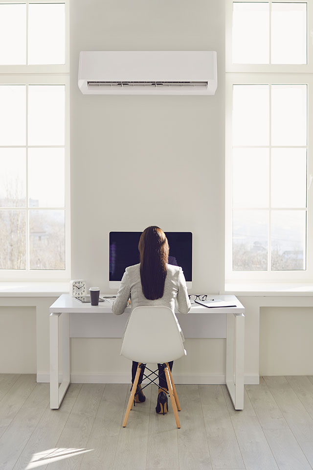 installation de climatisation réversible pour particuliers et professionnels