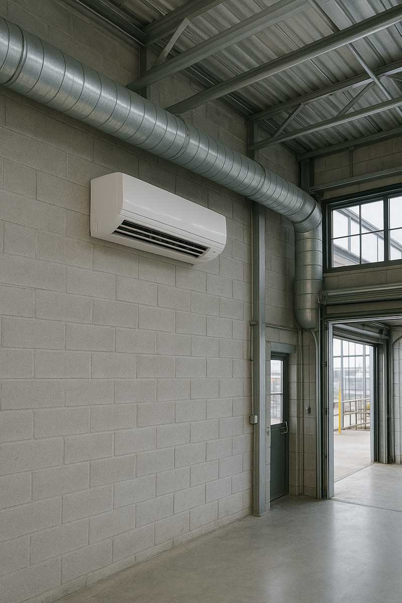 clim local industriel