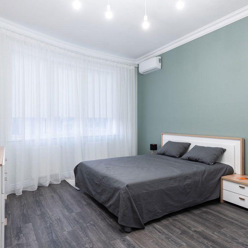 Climatisation réversible dans une chambre